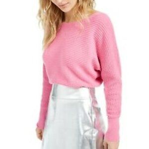 Bar III X Becca Tilley Womens Sweater XL Pink NWT
